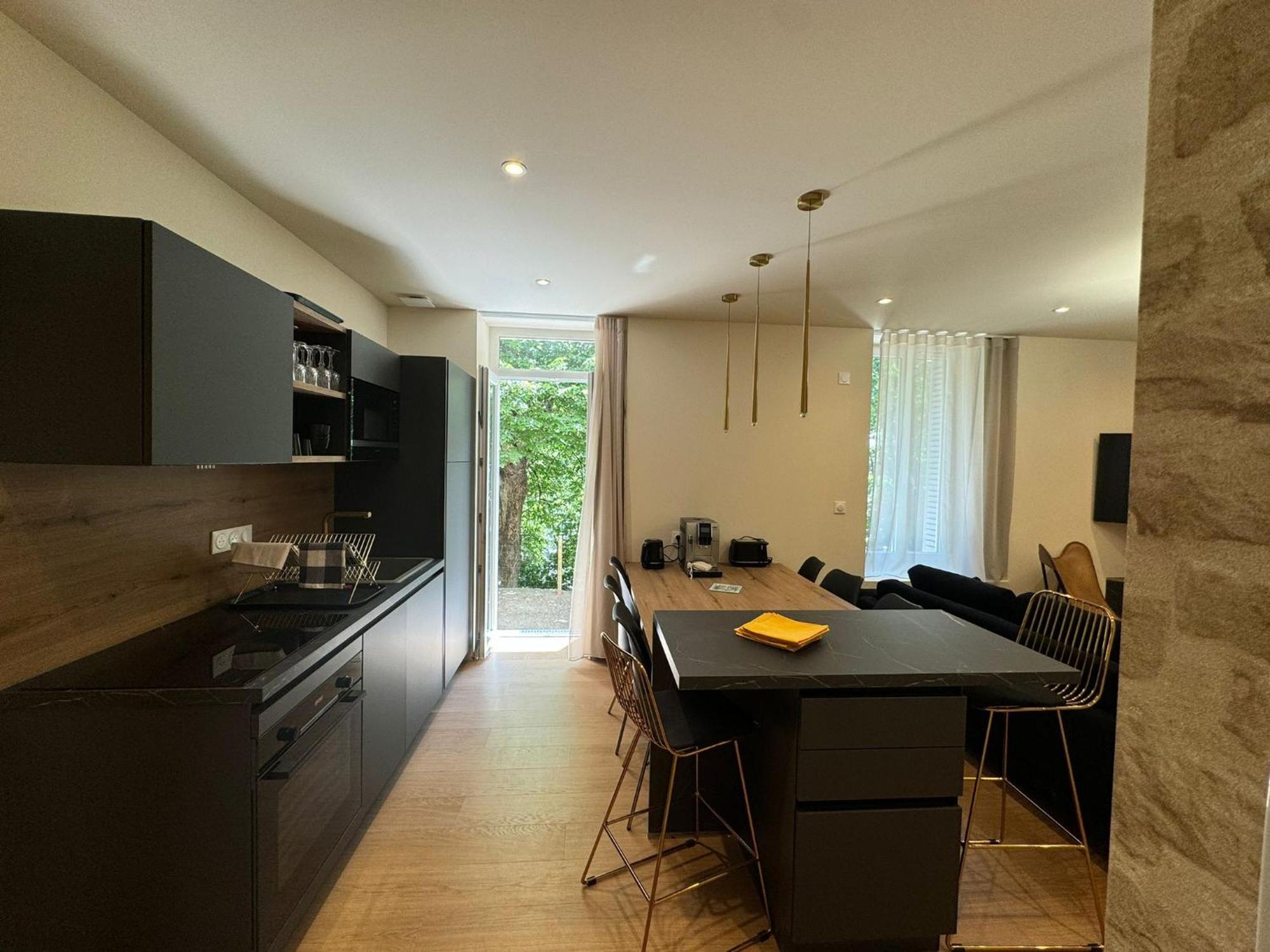 Appartements Confortables Avec Vue Montagne - Residence Villa Belle Fleur Château-Ville-Vieille Eksteriør billede