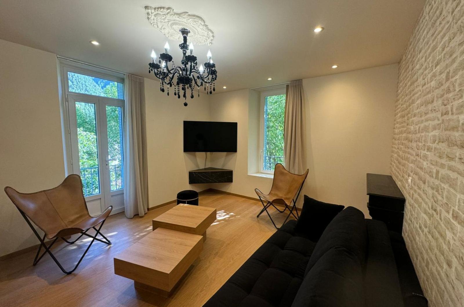 Appartements Confortables Avec Vue Montagne - Residence Villa Belle Fleur Château-Ville-Vieille Eksteriør billede